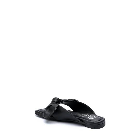 NEW GOLO bowthong sandal in black - Picture 3 of 5